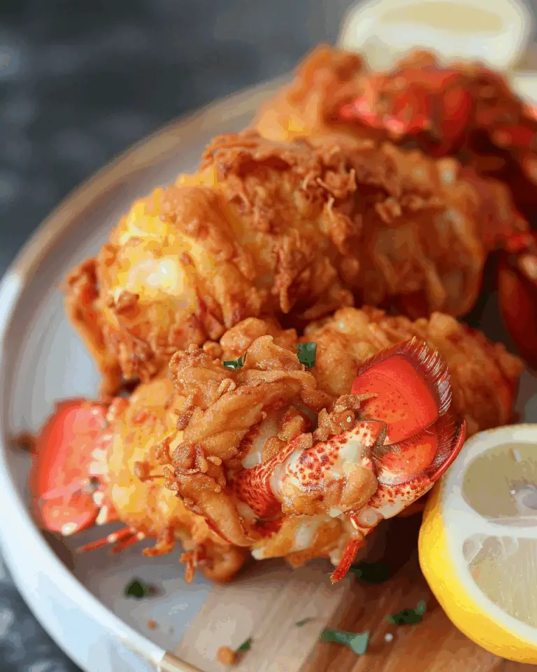 Crispy Deep Fried Lobster Tails
