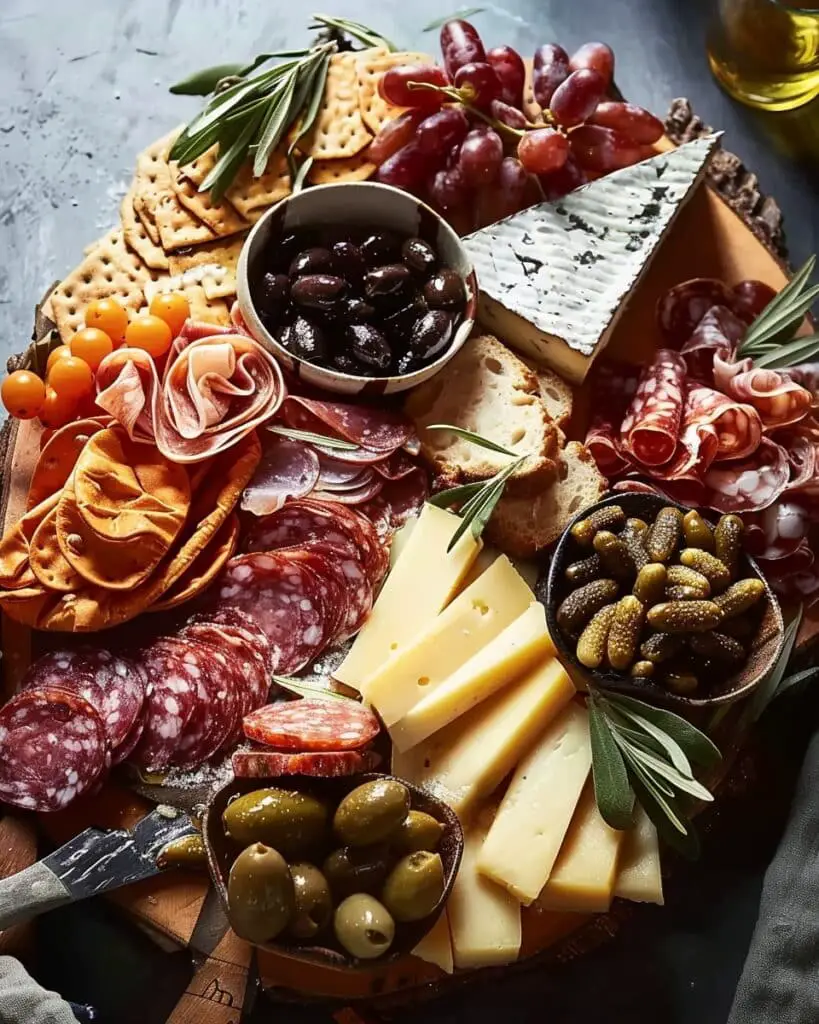Winter Charcuterie Board
