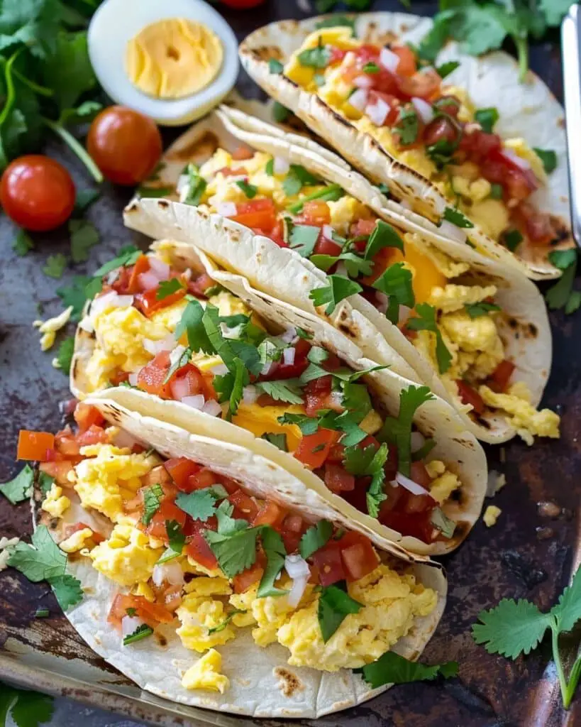 Crazy Good Egg Tacos