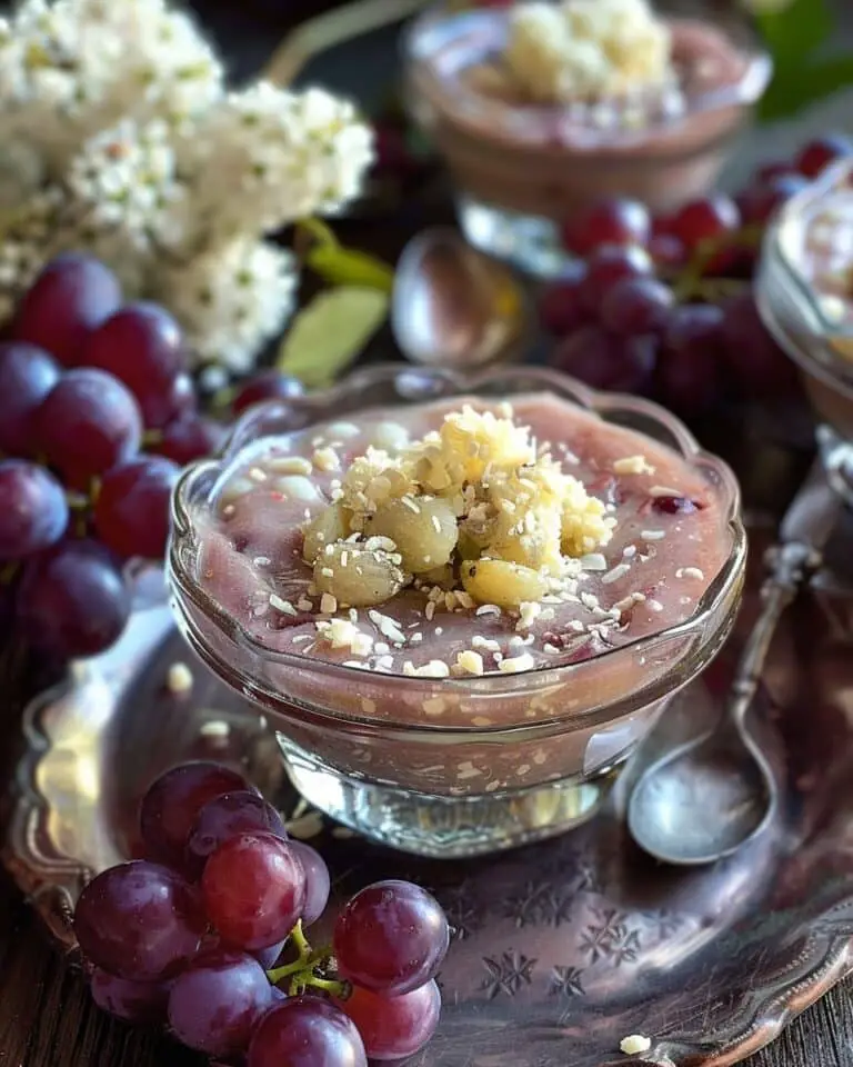 Greek Grape Pudding
