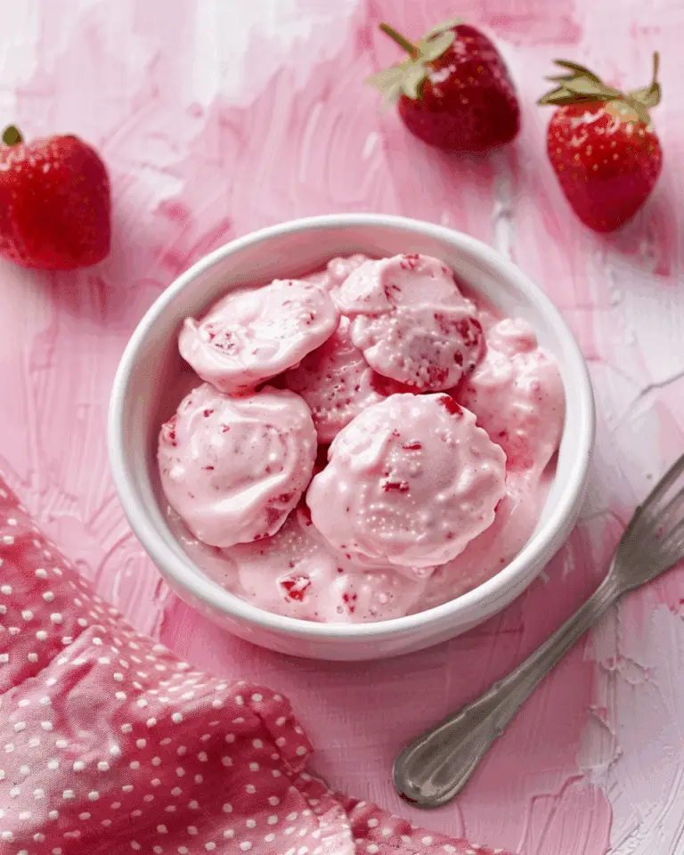 Strawberry Yogurt Dots