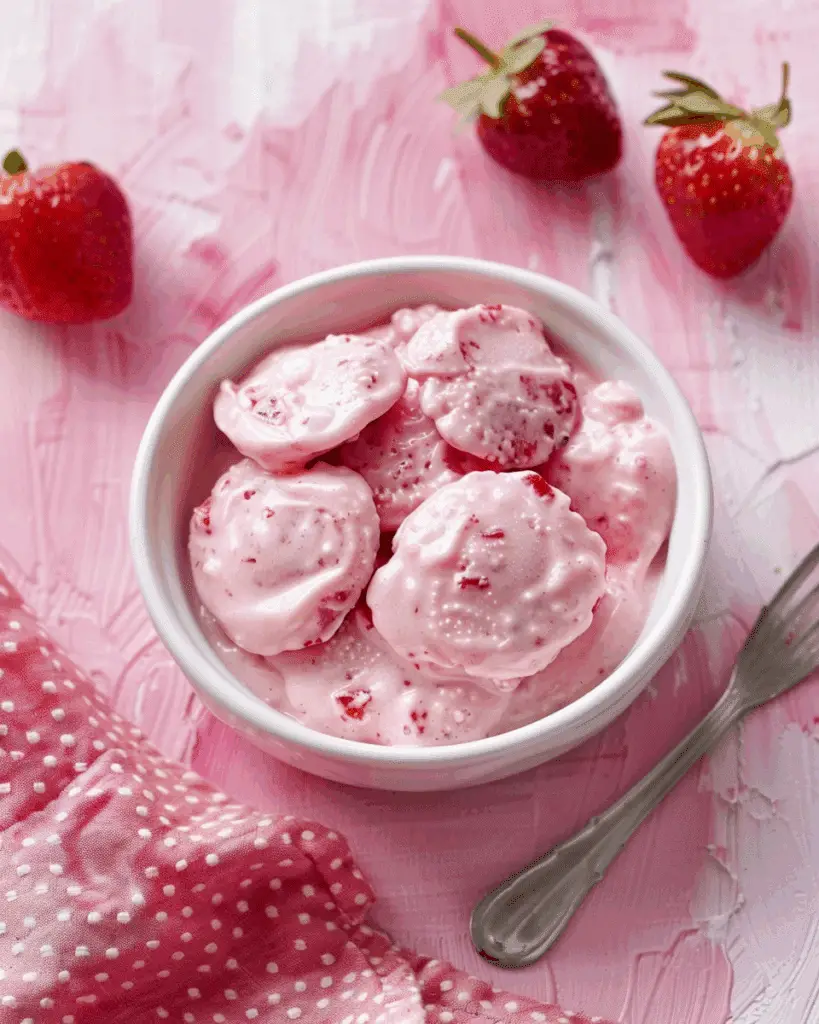 Strawberry Yogurt Dots