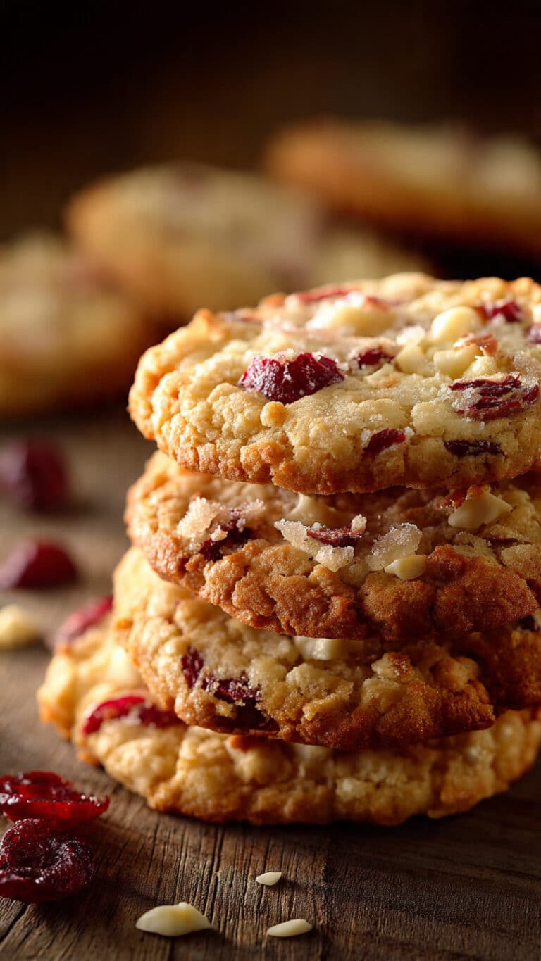 Cranberry Toffee Cheesecake Cookies