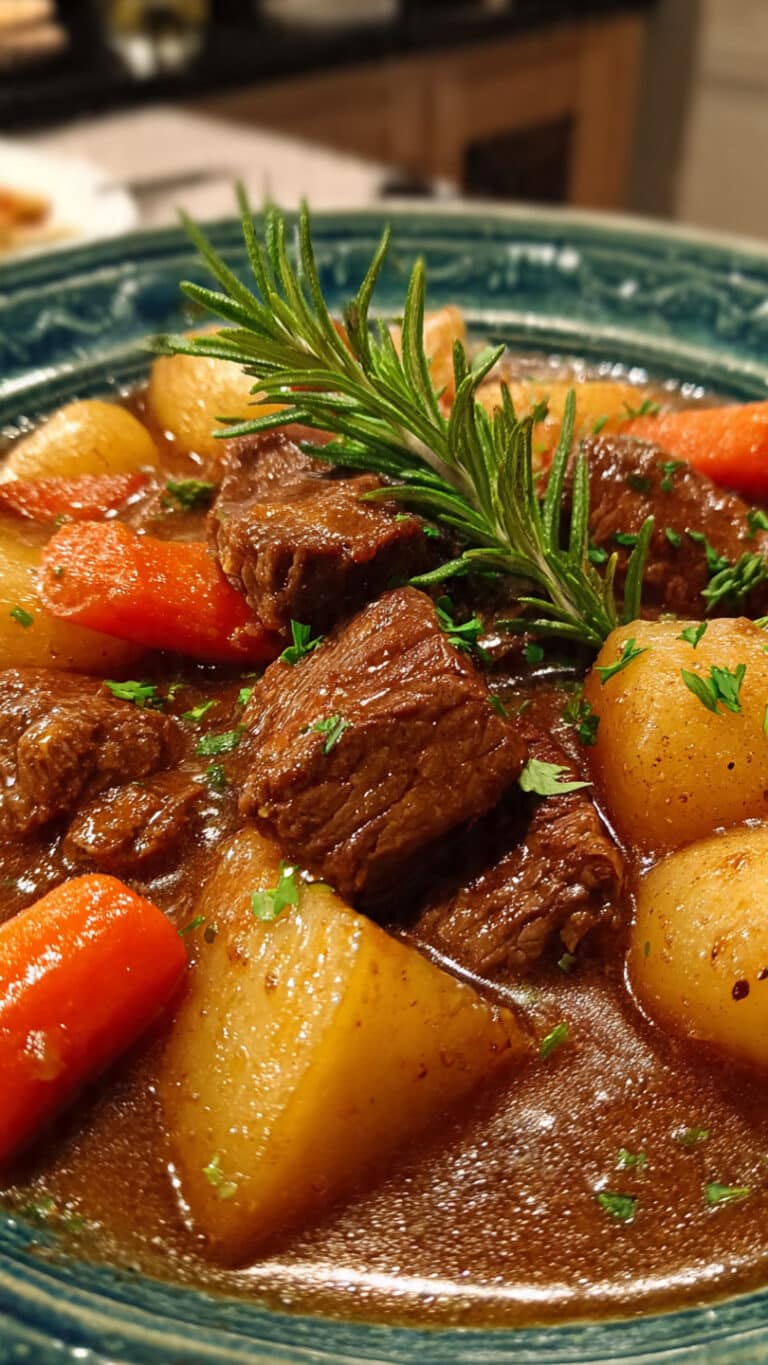 Easy Homemade Beef Stew