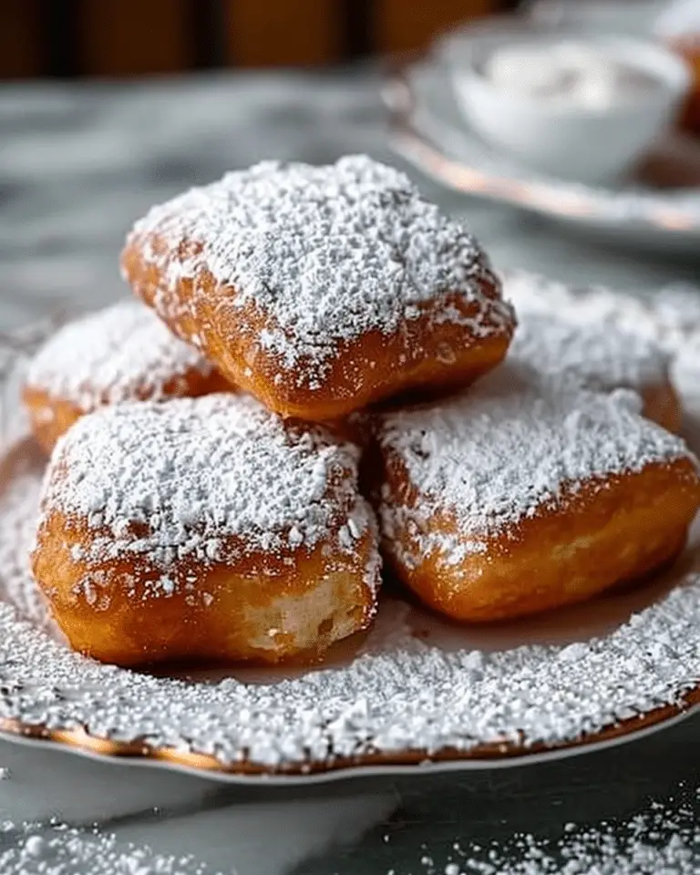 Vanilla French Beignets For Breakfast