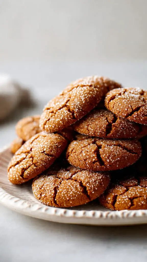 Chewy Molasses Cookies