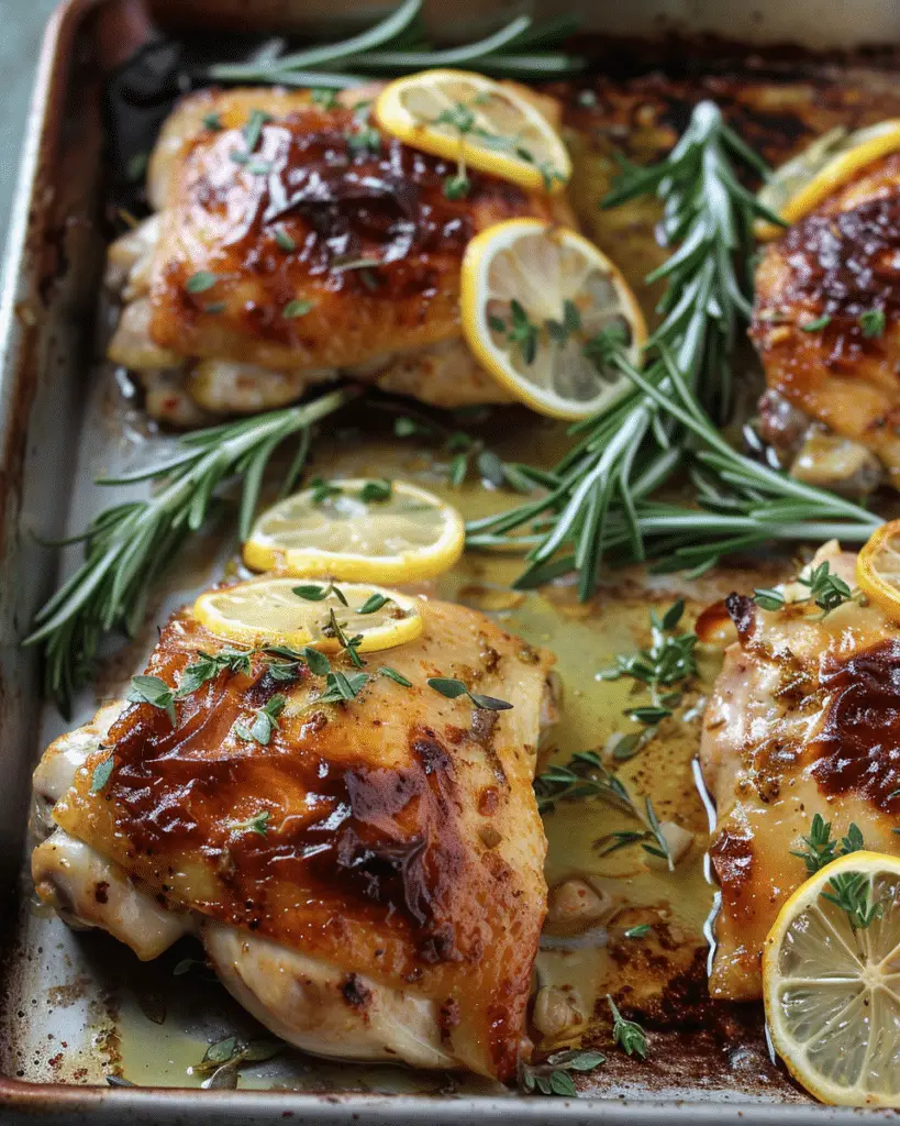 Baked Lemon Butter Chicken