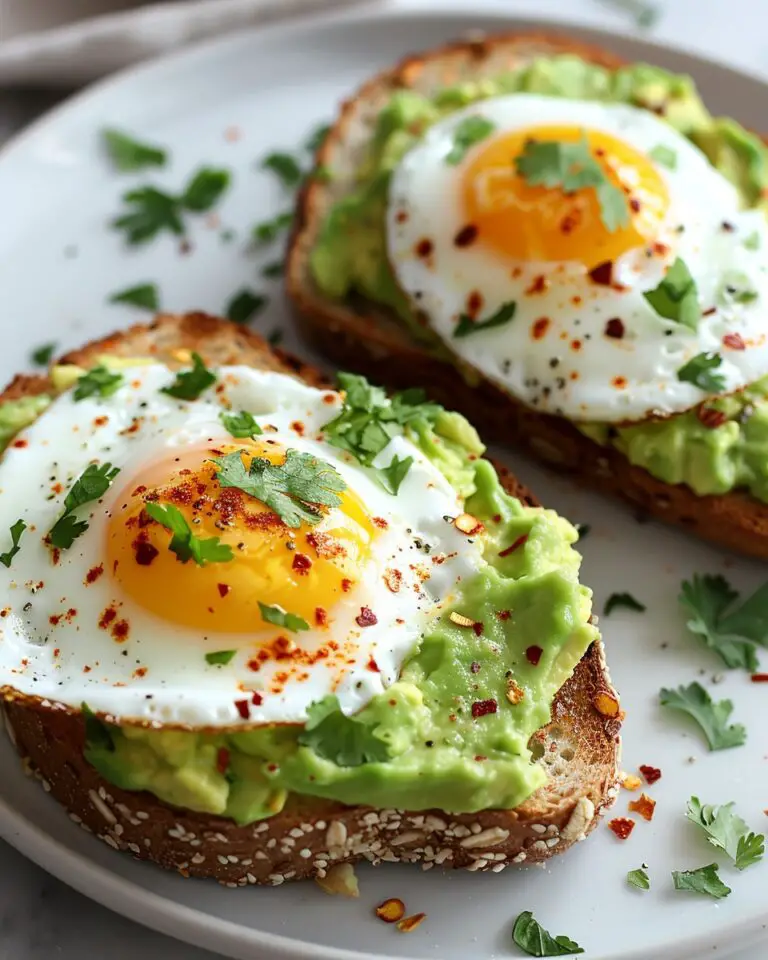 Avocado Egg Toast