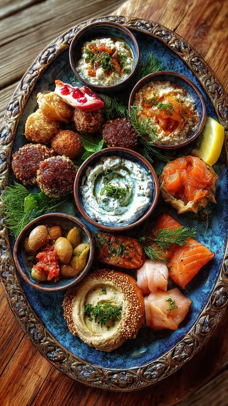 Mediterranean Mezze Tapas Platter