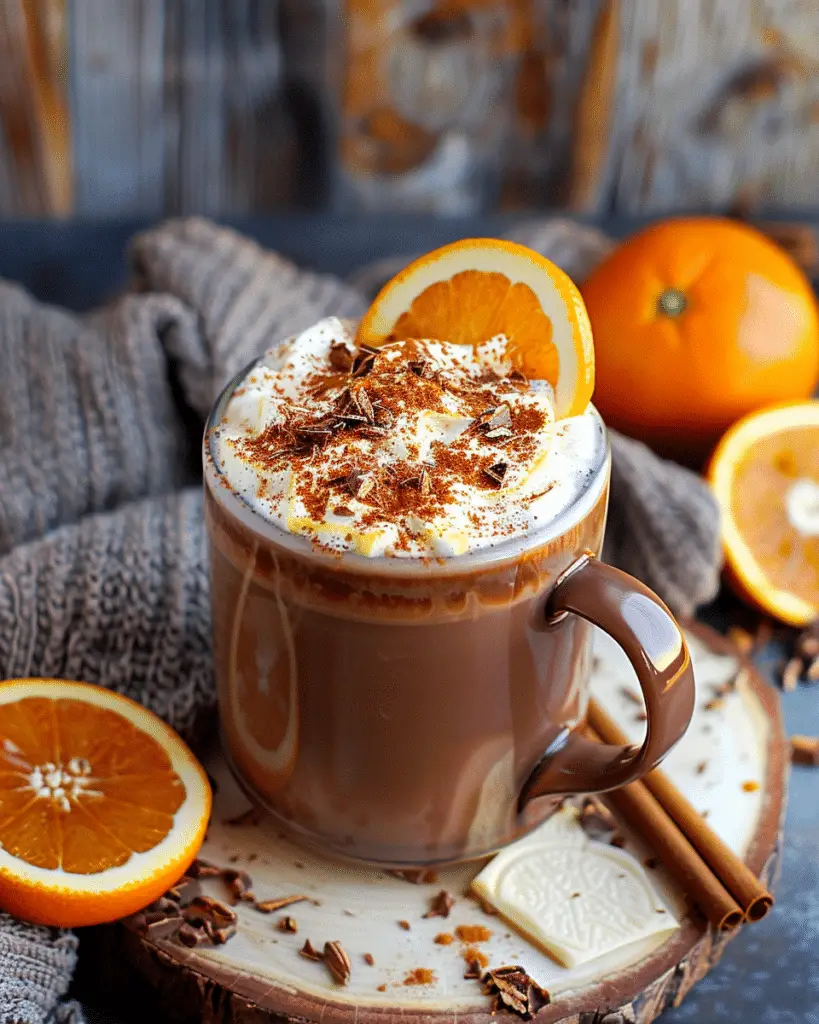 Orange Hot Chocolate
