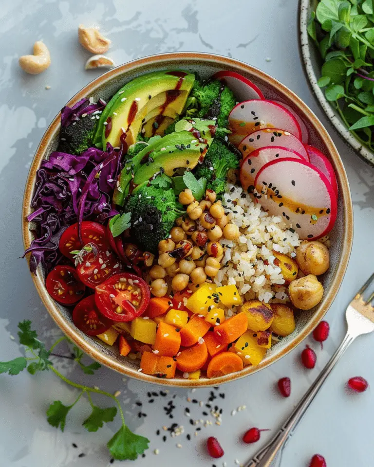 Rainbow Buddha Bowl