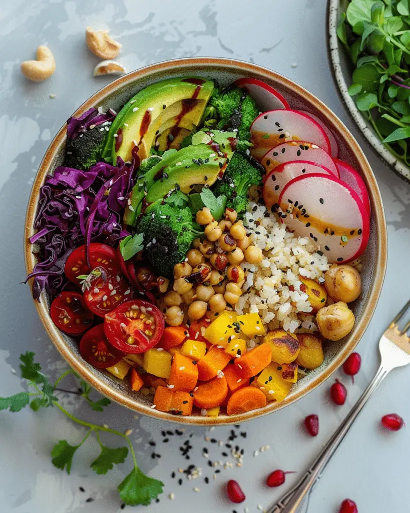 Rainbow Buddha Bowl