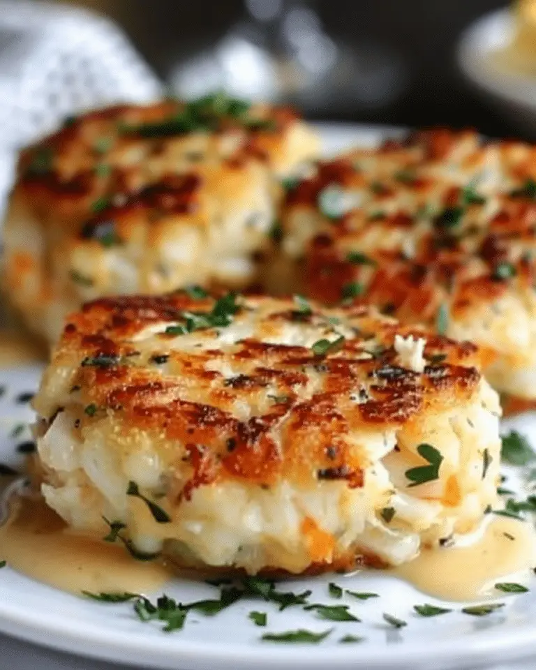 Cheddar Bay Crab Cakes