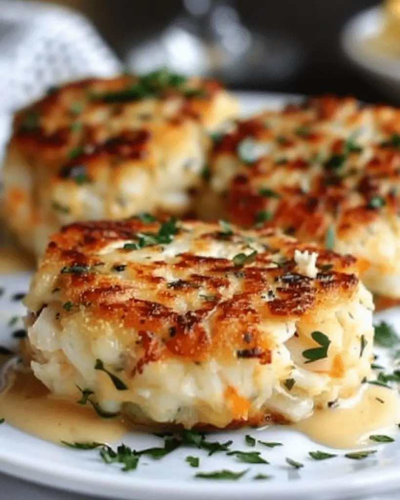 Cheddar Bay Crab Cakes