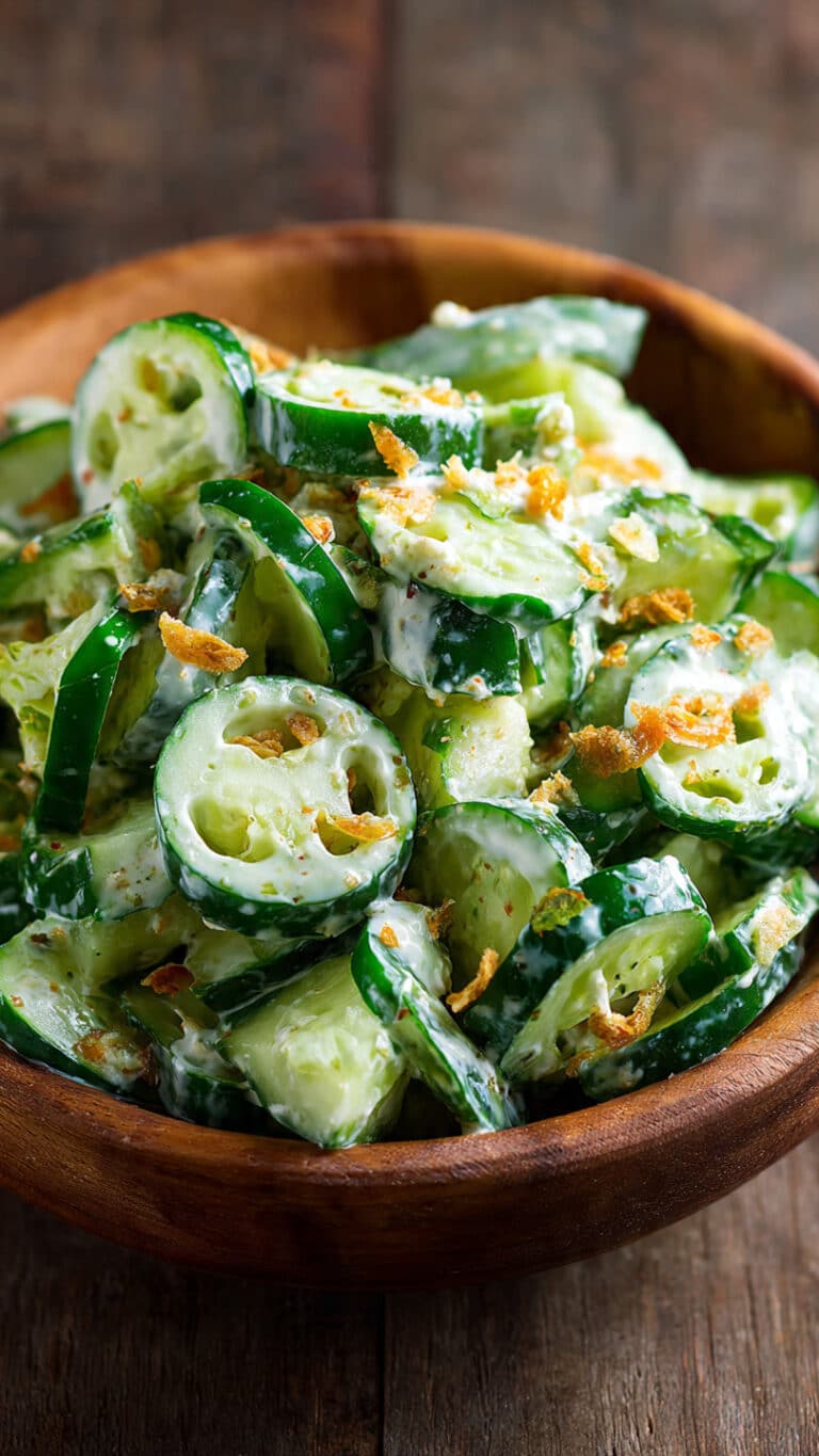 Jalapeño Popper Cucumber Salad