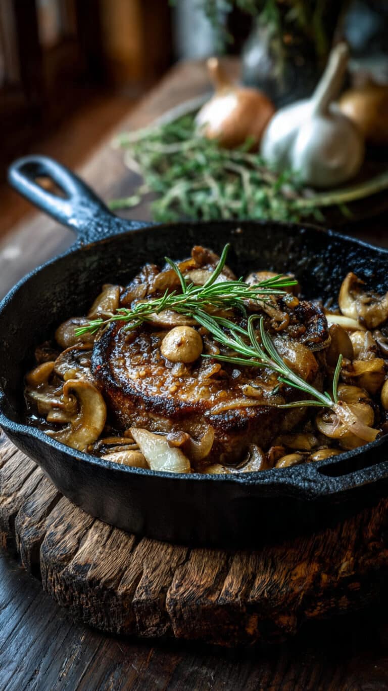 French Onion Mushroom Pot Roast