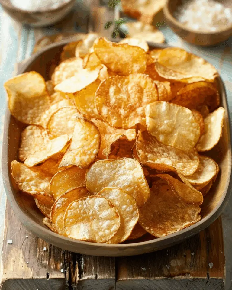 Crispy Potato Chips Recipe