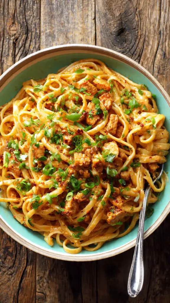 Irresistibly Easy Cowboy Butter Chicken Linguine