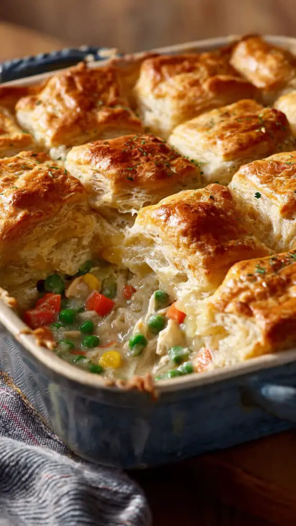 Easy Homemade Chicken Pot Pie Casserole