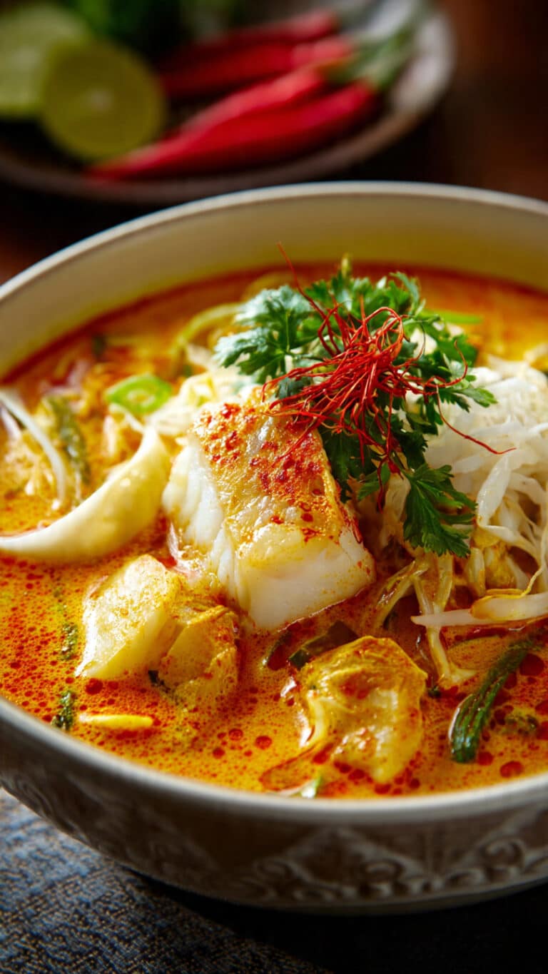 Spicy Lemon Fish Soup