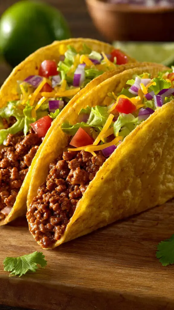 Ultimate Loaded Beef and Cheese Taco Wraps