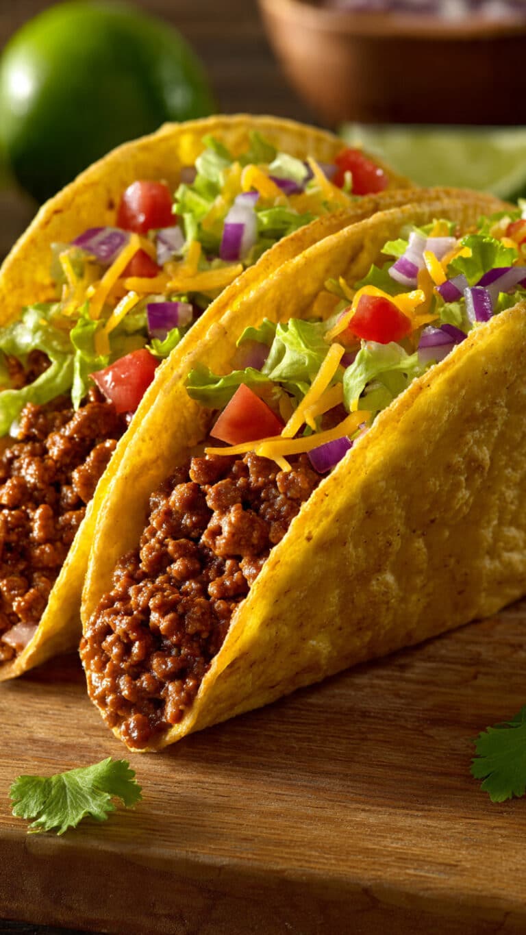 Ultimate Loaded Beef and Cheese Taco Wraps