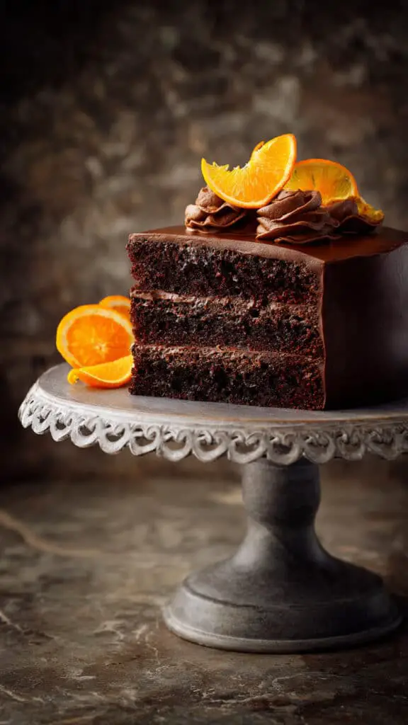 Chocolate Orange Layer Cake