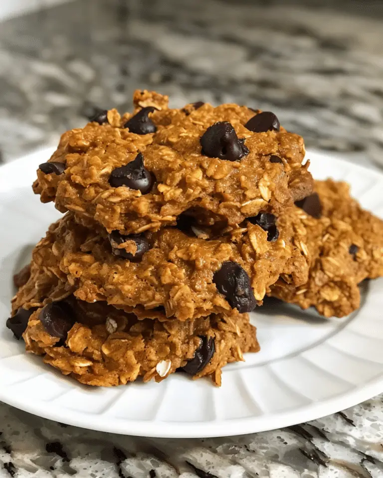 Healthy Pumpkin Oat Cookies