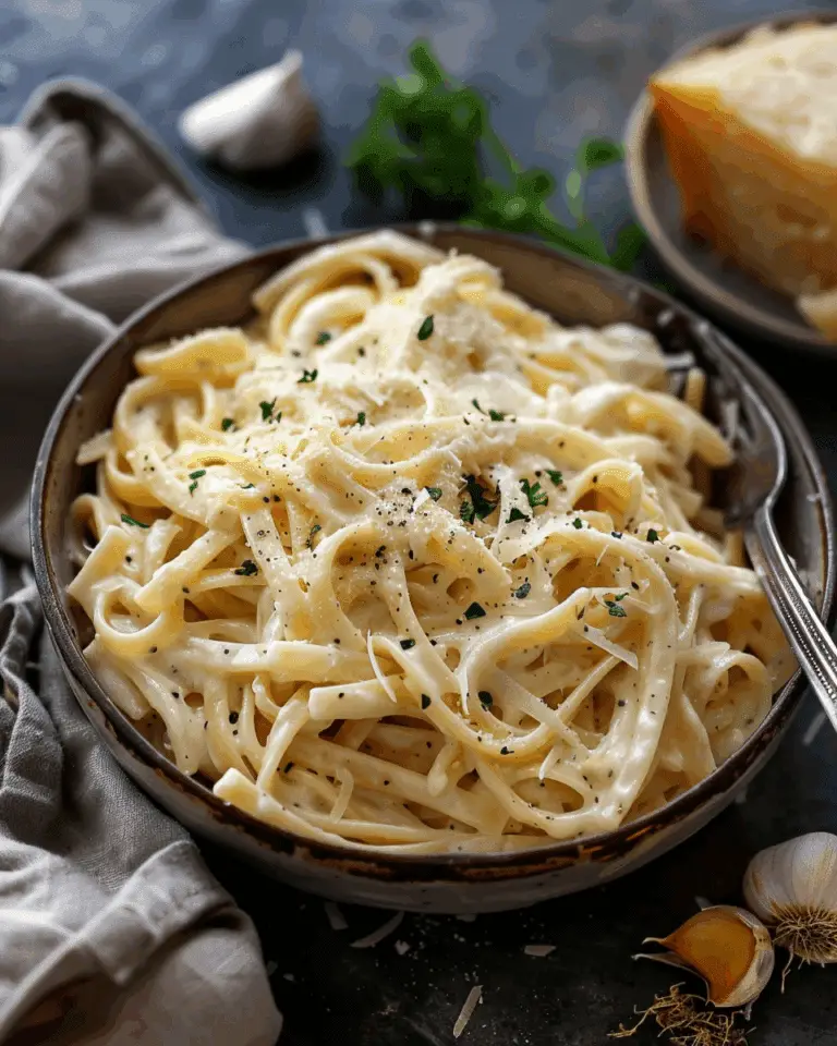 One Pot Creamy Garlic Pasta