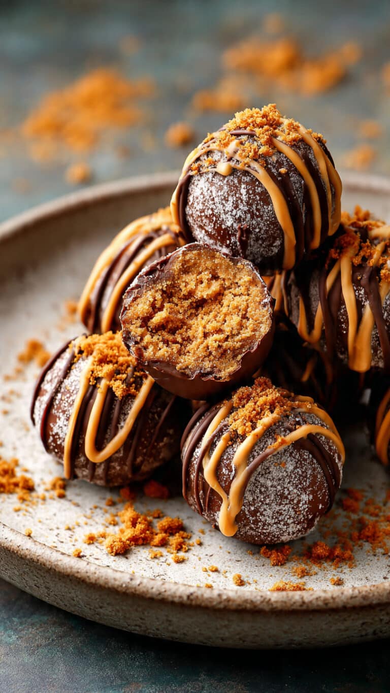 Biscoff Cookie Butter Truffles