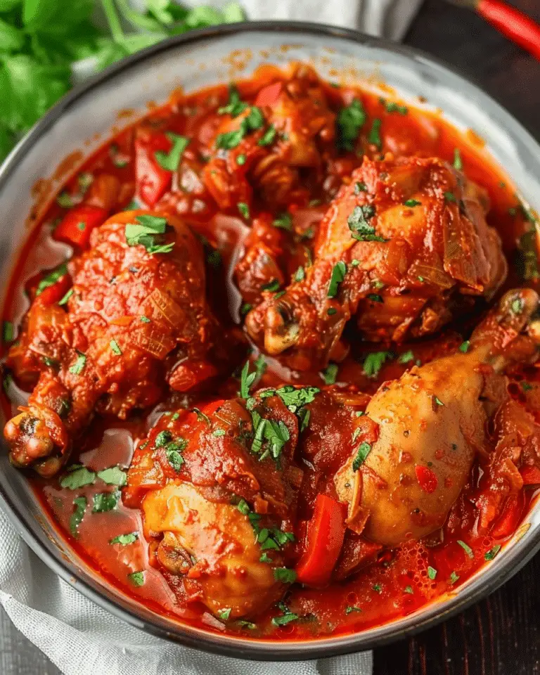 Spicy Nigerian Chicken Stew