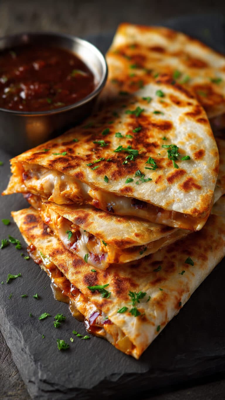 BBQ Chicken Quesadillas