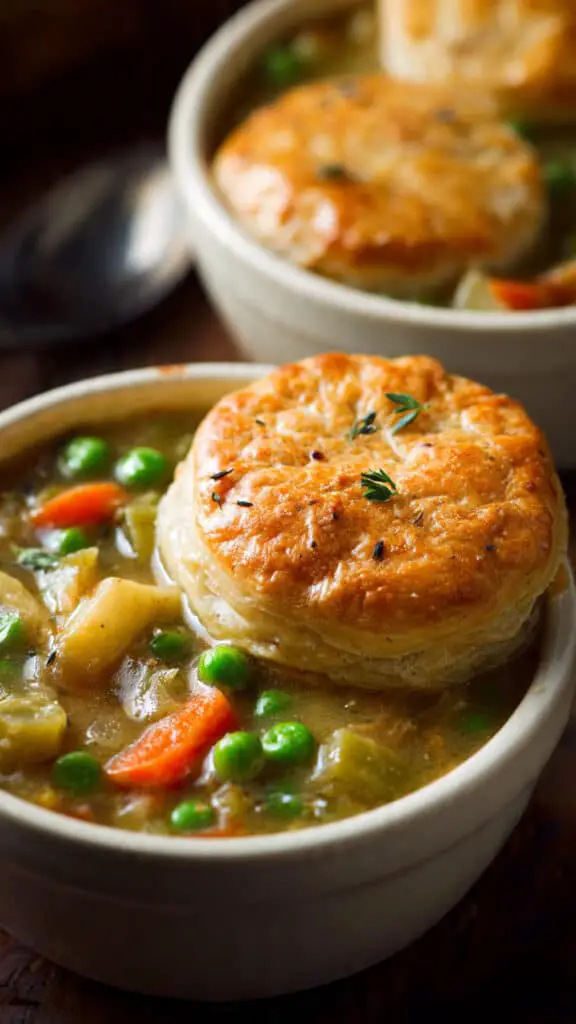 Veggie Pot Pie Soup