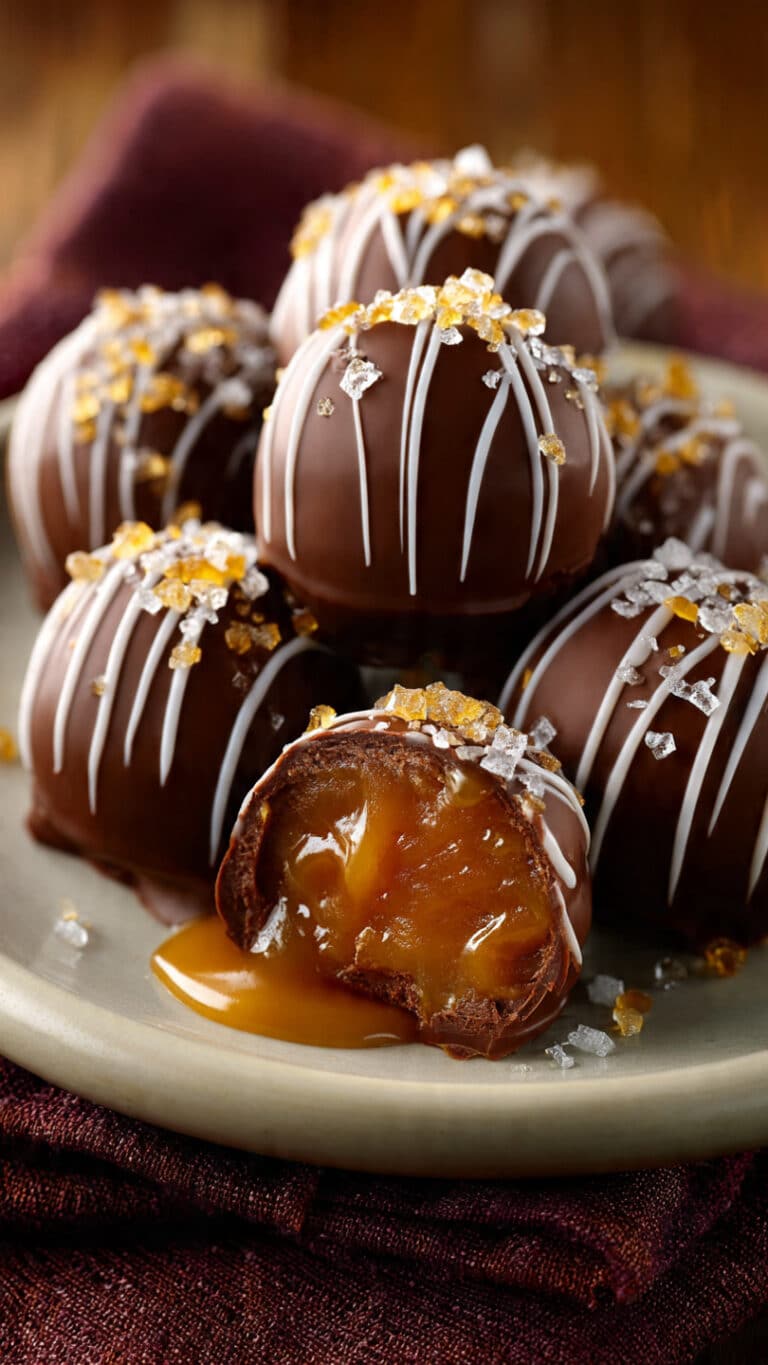 Salted Caramel Truffles Recipe