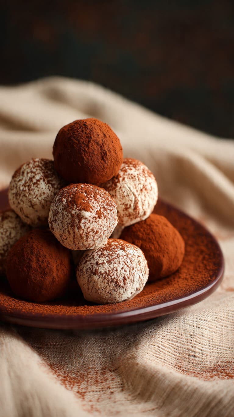 Tiramisu Chocolate Truffles