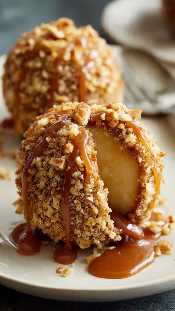 Simple Caramel Apple Pie Bombs