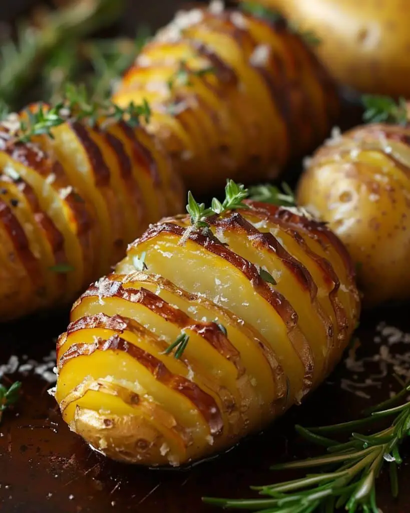 Hasselback Potatoes