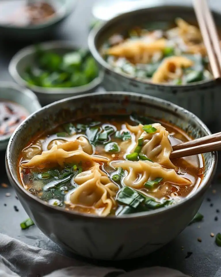 Easy Potsticker Soup