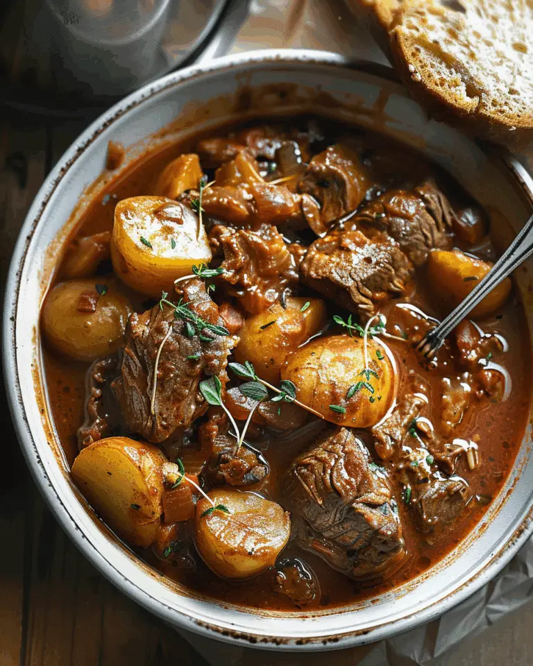 Hearty Beef and Potato Stew