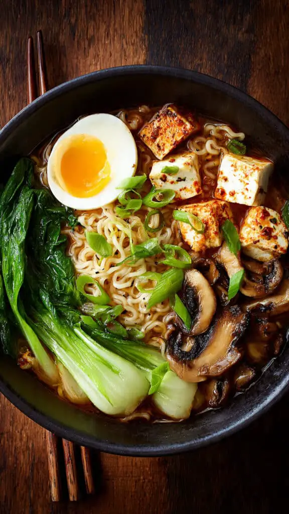 Quick and Easy Vegetarian Ramen