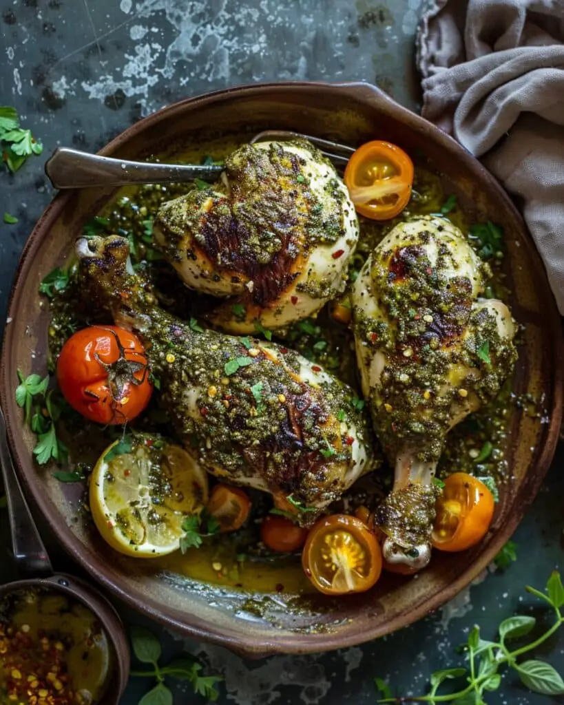 Baked Zaatar Yogurt Chicken
