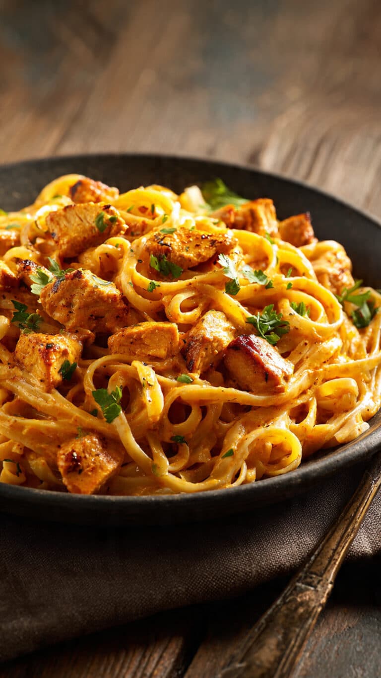 Easy Cowboy Butter Chicken Linguine in Just 30 Minutes