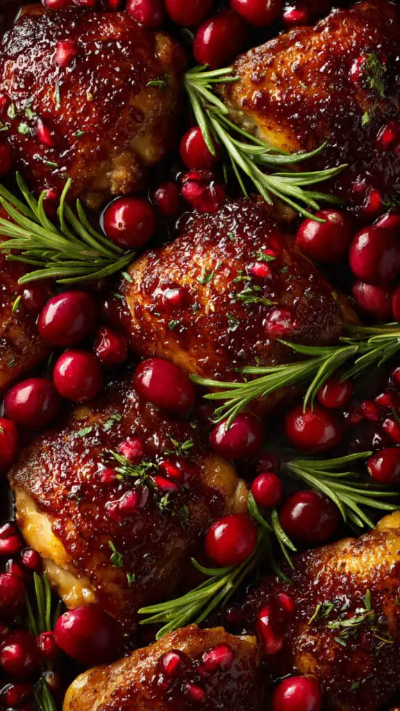 Cranberry Orange Glazed Chicken