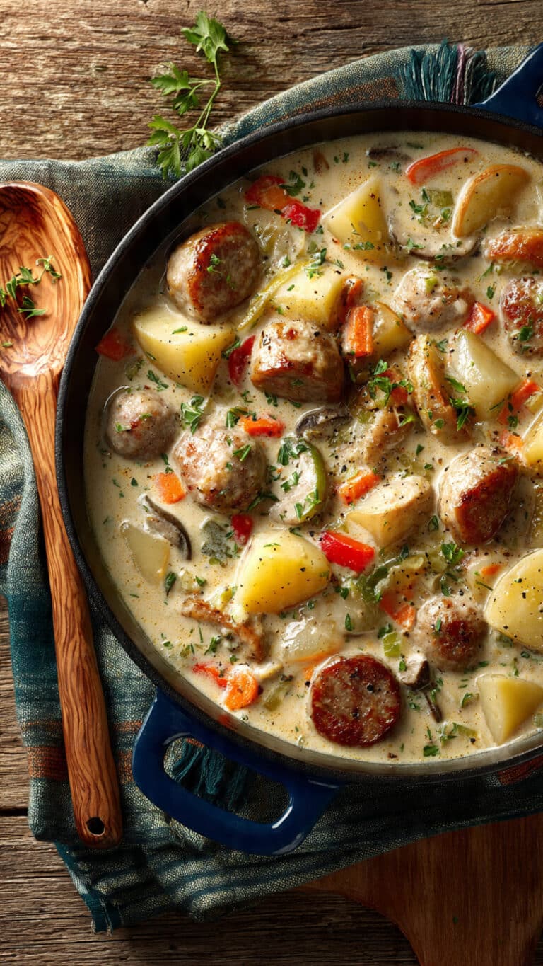 Creamy Sausage and Potato Stew