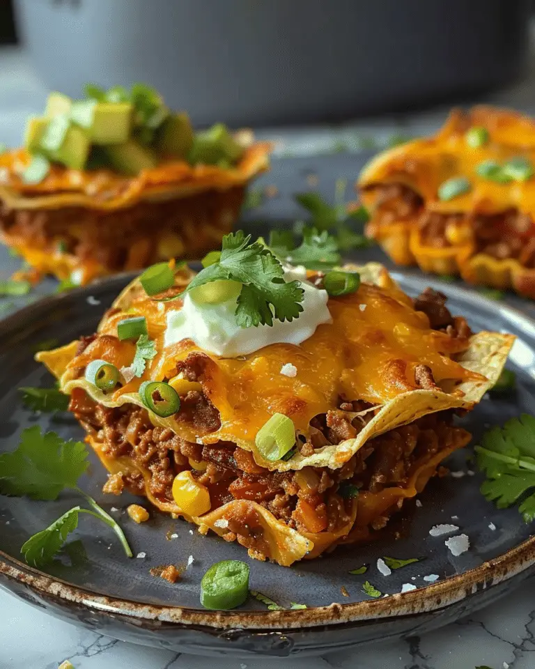 Easy Taco Cups