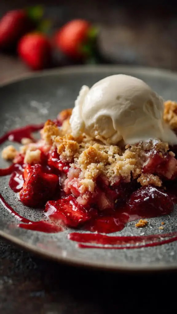 Strawberry Crumble Recipe