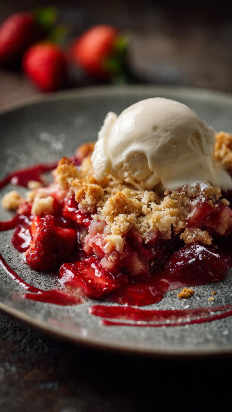 Strawberry Crumble Recipe