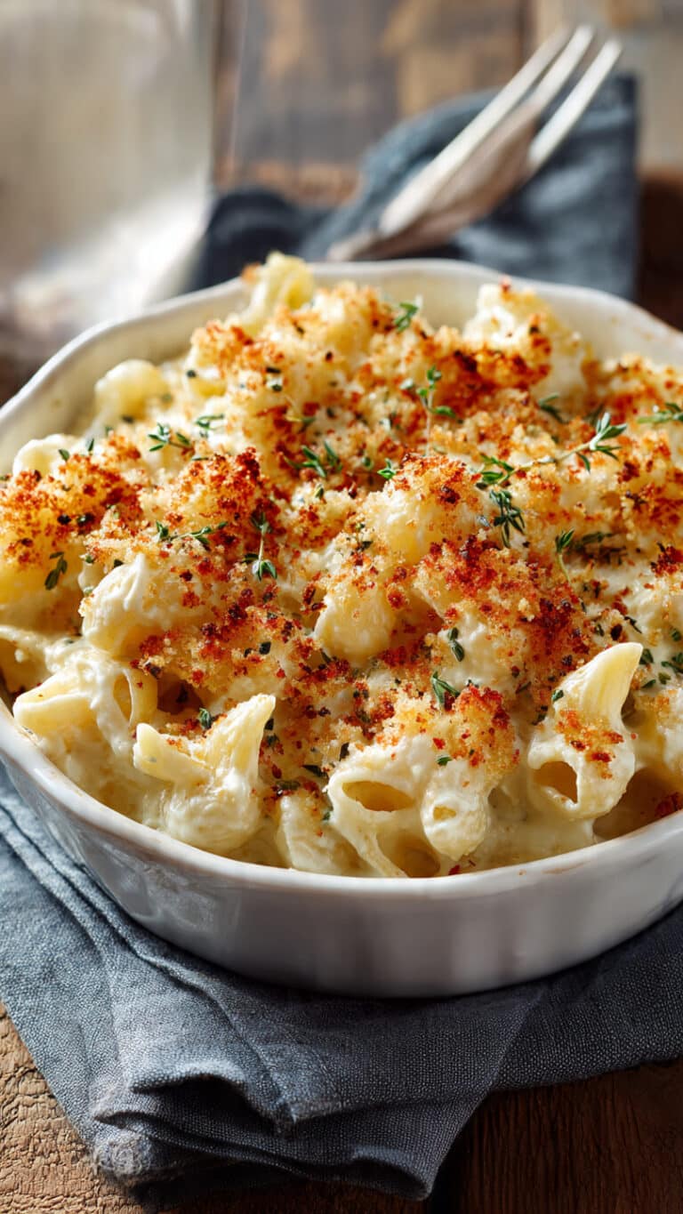 Simple Boursin Mac and Cheese