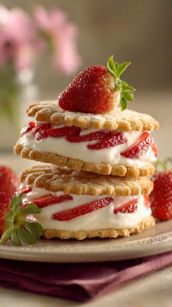 Strawberry Shortcake Cookies