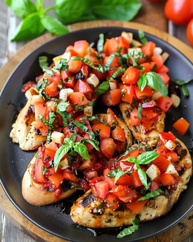 Easy Bruschetta Chicken